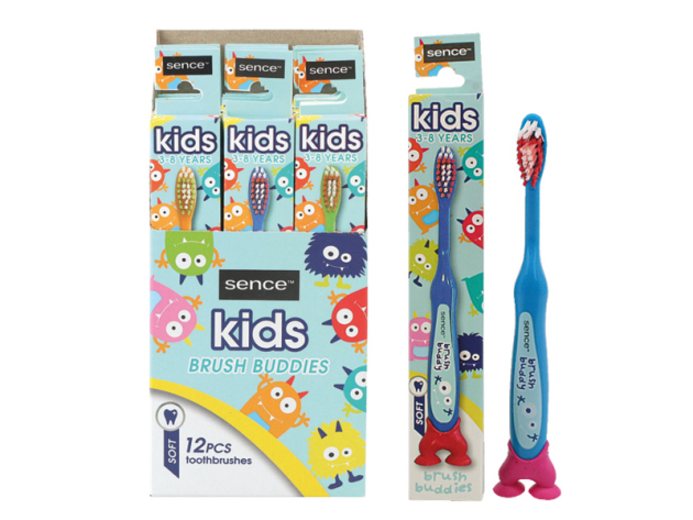 Zahnbürste "Sence" Fresh Kids Soft, 3-8 Jahre, 3-fach sortiert, einzeln