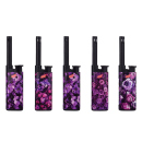 Stabfeuerzeug "Purple Flowers" 5-fach...