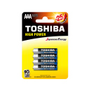 Toshiba AAA Batterie - High Power - 4er Blister