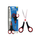 Scheren-Set 17cm und 14cm mit gumm. Griff, 2er Set