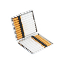 Zigarettenetui "Good Vibes" für 20 Zig., mit Gummiband, 3-fach sortiert; 12er Display