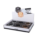 Glasaschenbecher "Rhombus";  9 x 9 x 4,5cm;...