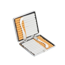 Zigarettenetui "Army" für 20 Zig., mit Spange, 4-fach sortiert; 12er Display