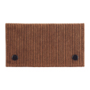 Tabakbeutel "Courduroy"; 6-fach sortiert, 12er Display