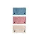 Tabakbeutel "Fleece"; 3-fach sortiert, 12er...