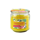 Kerze Citronella im Glas, 8,5x8,6cm, 250g - Gelb