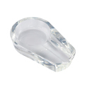 Zigarrenaschenbecher "White" aus Glas;...