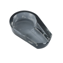 Zigarrenaschenbecher "Black" aus Glas;...