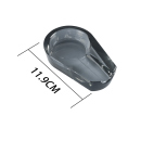 Zigarrenaschenbecher "Black" aus Glas;...