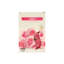 Teelicht Duft in Faltschachtel "Rose",...