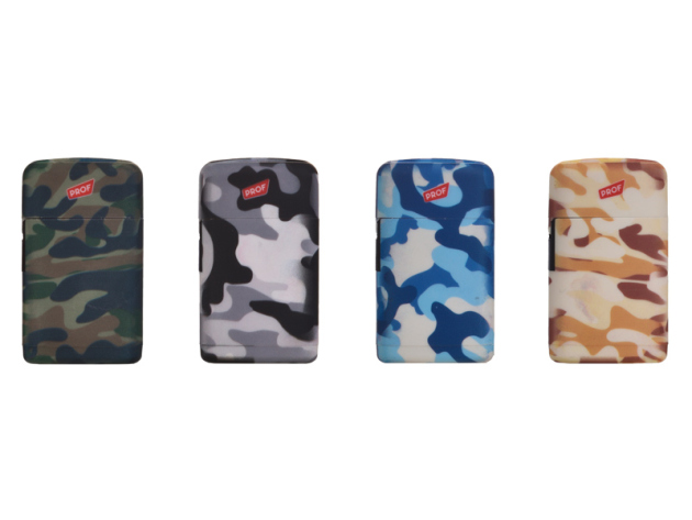 Sturmfeuerzeuge "Camouflage" Jet-Flame, 4-fach sortiert, 20er Display