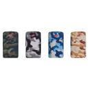 Sturmfeuerzeuge "Camouflage" Jet-Flame, 4-fach sortiert, 20er Display