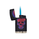 Sturmfeuerzeuge "Skulls" Jet-Flame, 4-fach sortiert, 20er Display