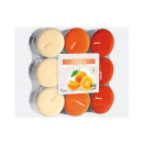 Teelicht Duft in Blockpackung "Orange",...
