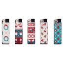 Elektrofeuerzeuge "XMAS Pattern";...