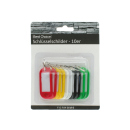 Schlüsselschilder, farbig sortiert, 5cm, 10er Pack