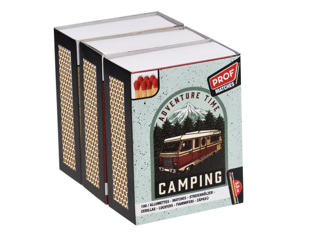 Streichhölzer "Outdoor Adventures", 3er Packung