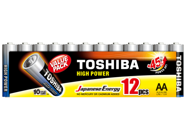 Toshiba AA Batterie - High power - 12er Pack