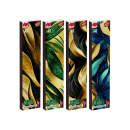 Kaminstreichh&ouml;lzer "leaves", 28 cm, 40...