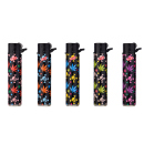 Reibradfeuerzeuge "Totenkopf, Weed";...