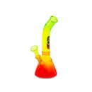 Glasbong "Rasta" gelb/rot/gr&uuml;n...