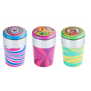 Autoaschenbecher "Hippie" ; 3-fach sortiert;...