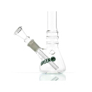 Glasbong "Flower" transp; Höhe 21 cm; Ø 2,2 cm; Schliff 14,5