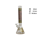 Glasbong "Heavy 1" transp; H&ouml;he 42 cm;...