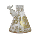 Glasbong "Heavy 1" transp; Höhe 42 cm; Ø  5,1 cm; Schliff 18,8