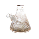 Glasbong "Heavy 2" transp; Höhe 42 cm; Ø  5 cm; Schliff 18,8