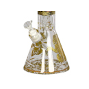 Glasbong "Heavy 3" transp; Höhe 42 cm; Ø  5,1 cm; Schliff 18,8