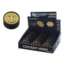 Grinder "Yellow Smile"; 2-tlg., Ø 3 cm,...