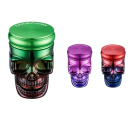 Grinder "Skull Head"; 3-tlg., Ø 4,5 cm,...