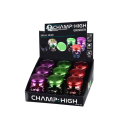 Grinder "Skull Head"; 3-tlg., Ø 4,5 cm, 3-fach sortiert;  einzeln