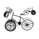 Uhr im Fahrrad-Design, Schwarz, Metallt, UVP: 16,99 Euro
