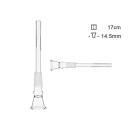 Glaschillum L&auml;nge 17 cm; Schliff 14,5 mm