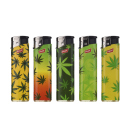 Elektrofeuerzeuge "RASTA LEAVES",...