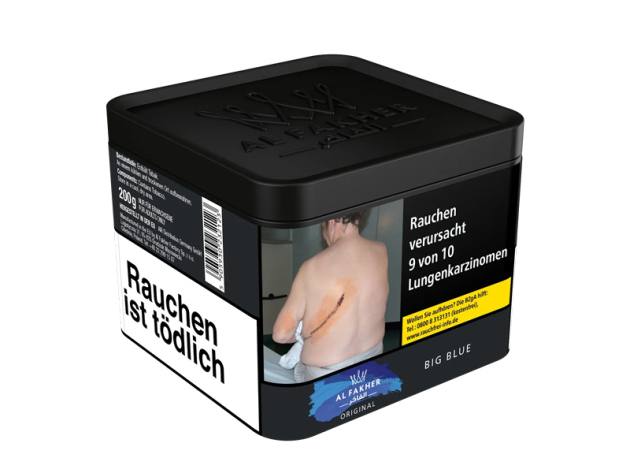 Al Fakher Tabak - Big Blue (Blaubeere) - 200g