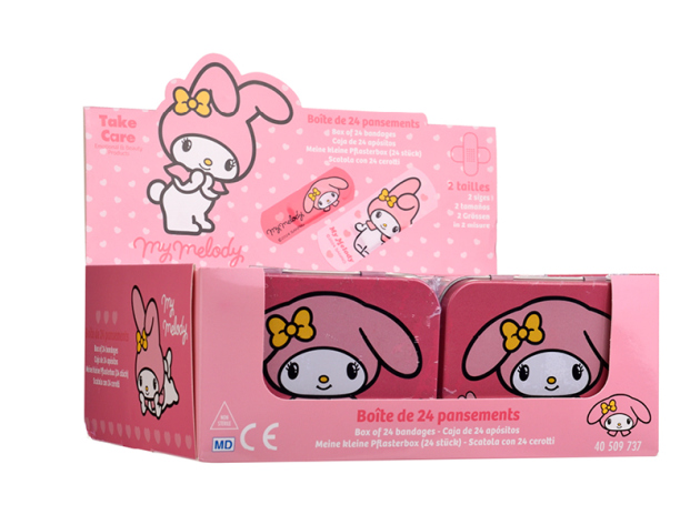 Kinderpflaster - My Melody - Metall-Box - 24 Pflaster