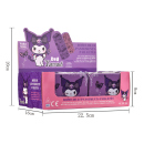 Kinderpflaster - glitzer Pflaster "Kuromi" - Metall-Box - 24 Pflaster