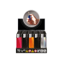 Elektrofeuerzeuge "GLITZER", 5-fach sortiert,...