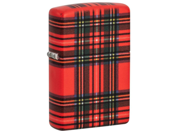 Zippo Feuerzeug - Red Plaid Design