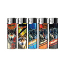 Elektrofeuerzeuge "WOLVES PACK", 5-fach...