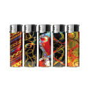 Elektrofeuerzeuge "ELEGANZA", 5-fach sortiert,...