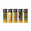 Sturmfeuerzeuge "Shiny Smeili" Turbo, 5-fach...