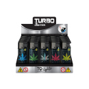 Sturmfeuerzeuge "Shiny LEAF" Turbo, 5-fach...