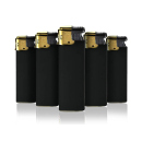 Sturmfeuerzeuge "Black Elite Rubber" Turbo...