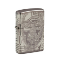 Zippo Feuerzeug - 3D Metal Head Design