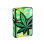 Zippo Feuerzeug - Glowing Canabis Design