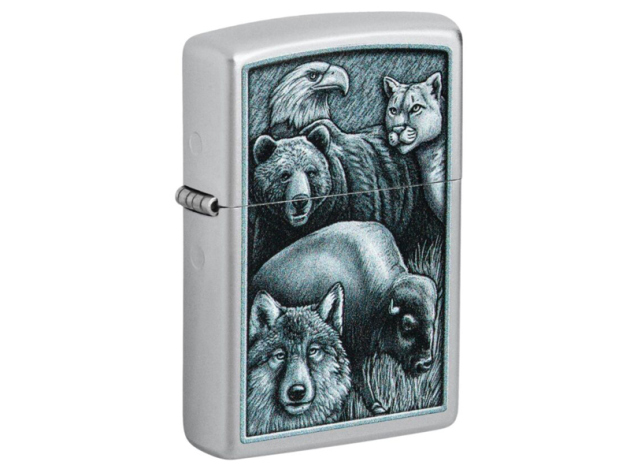 Zippo Feuerzeug - Fierce Animals Design